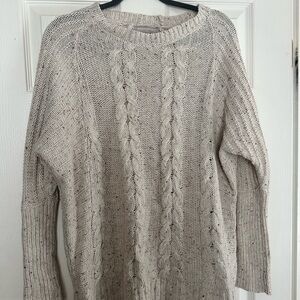 Banana Republic Cable Knit Sweater - Cream